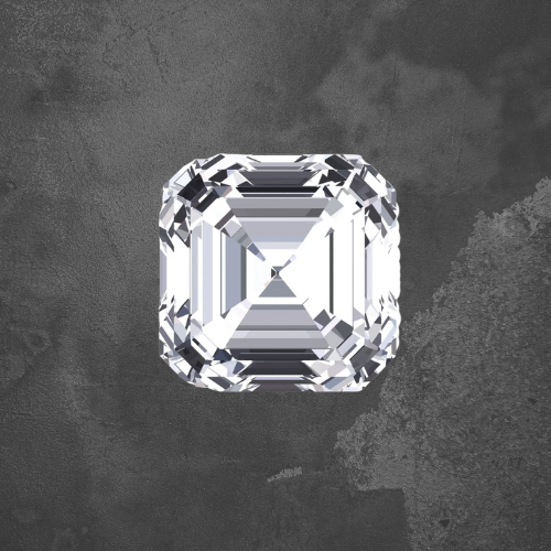 Asscher Shape Lab Grown Diamond